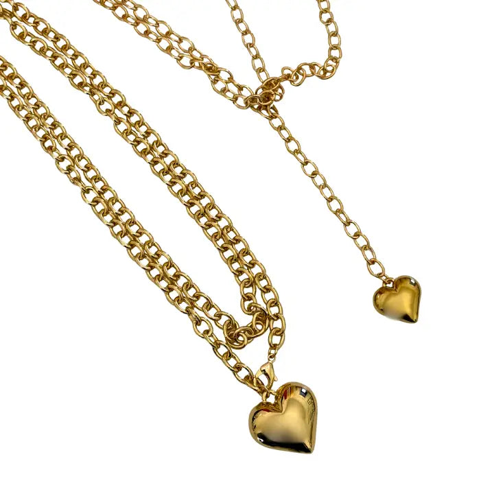 Amoura Heart Pendant Necklace