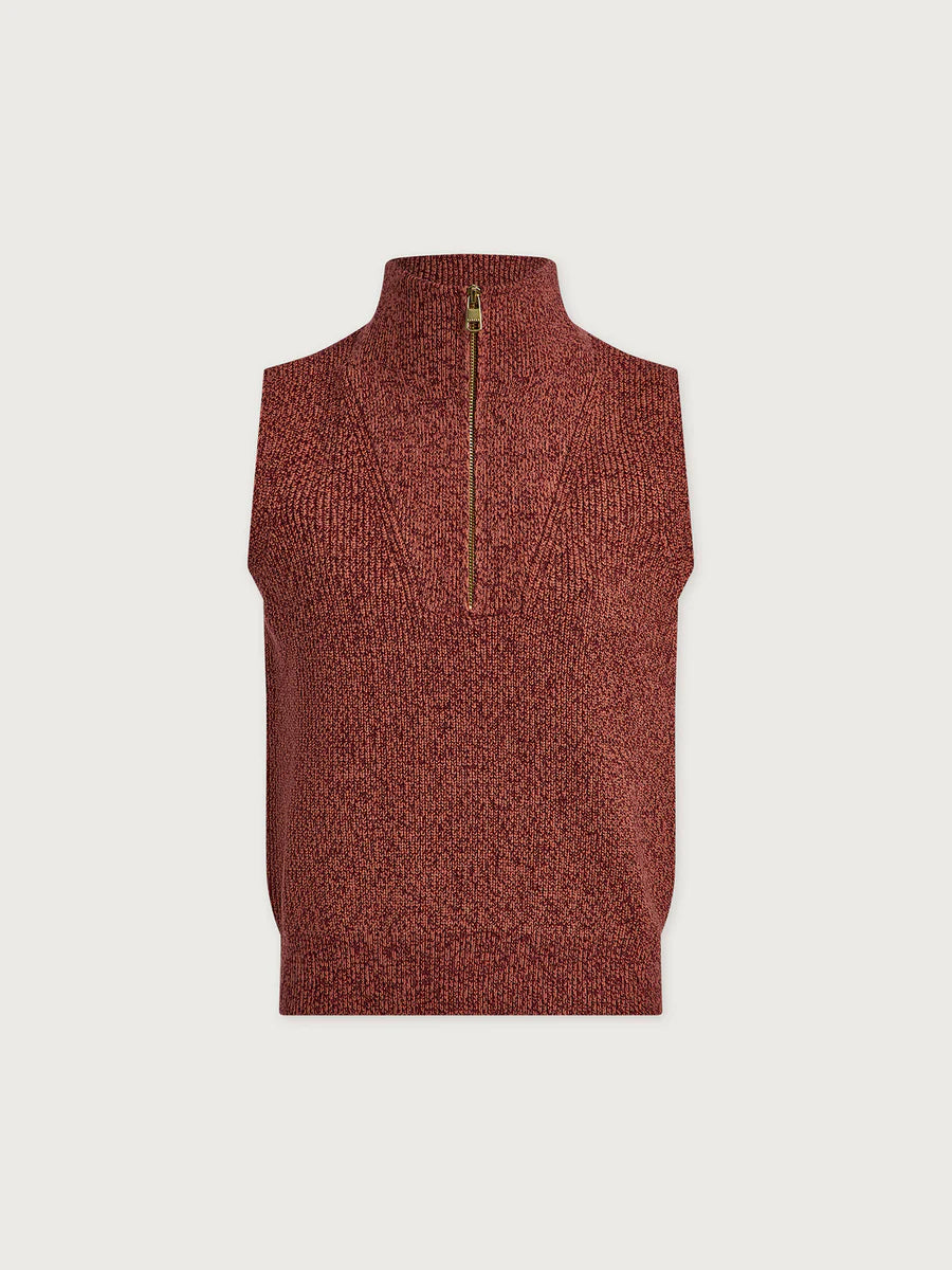 Amina Half-Zip Knit