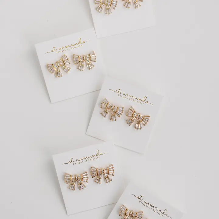 Stud Bow Earrings