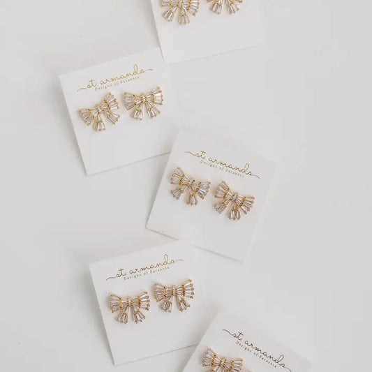 Stud Bow Earrings