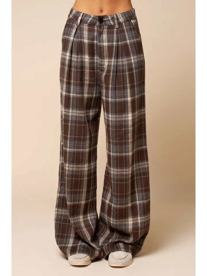 Grady Plaid Pants