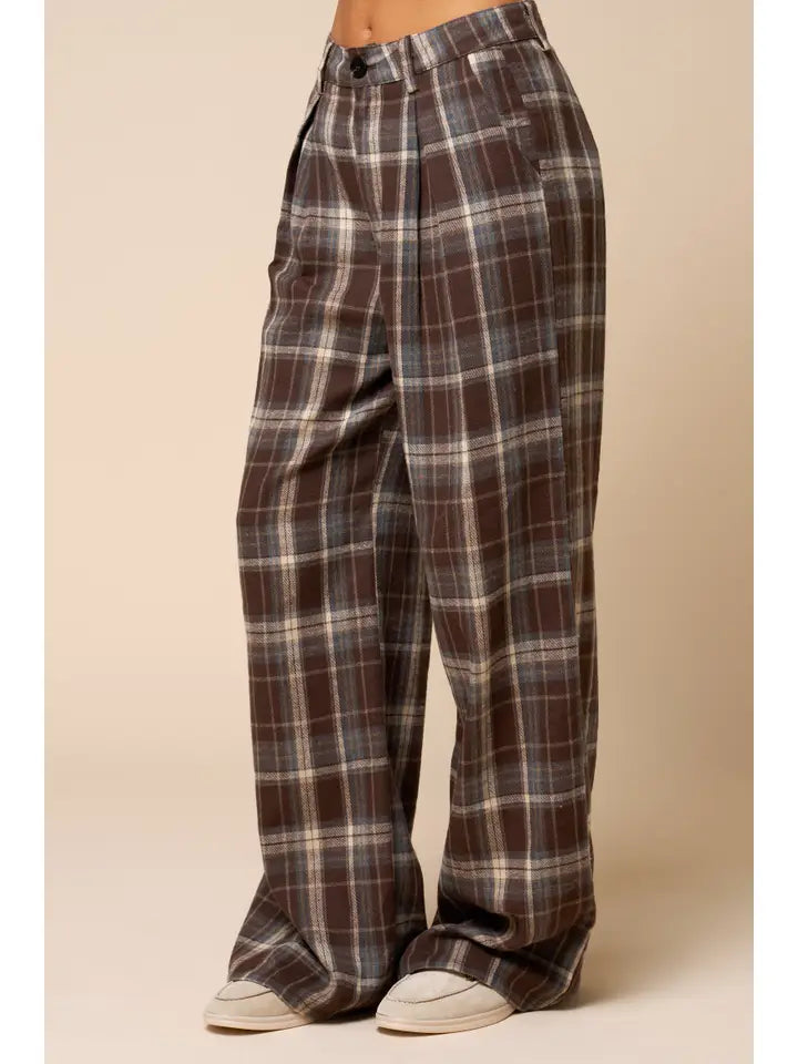 Grady Plaid Pants