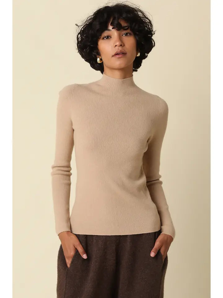 Romy Mock Neck Sweater