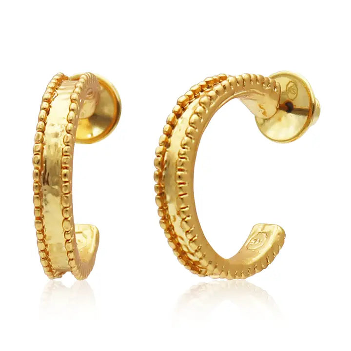 Dotty Hoop Earrings