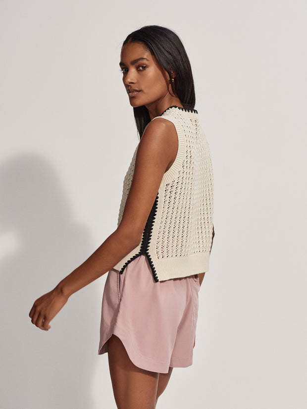 Delaney Knit Vest Birch