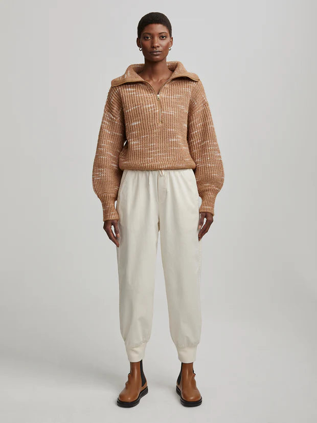 Ridley Dalmation Half-Zip Knit