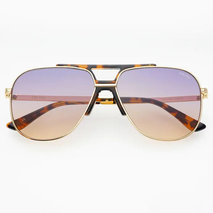 Logan Acetate Aviator Sunglasses