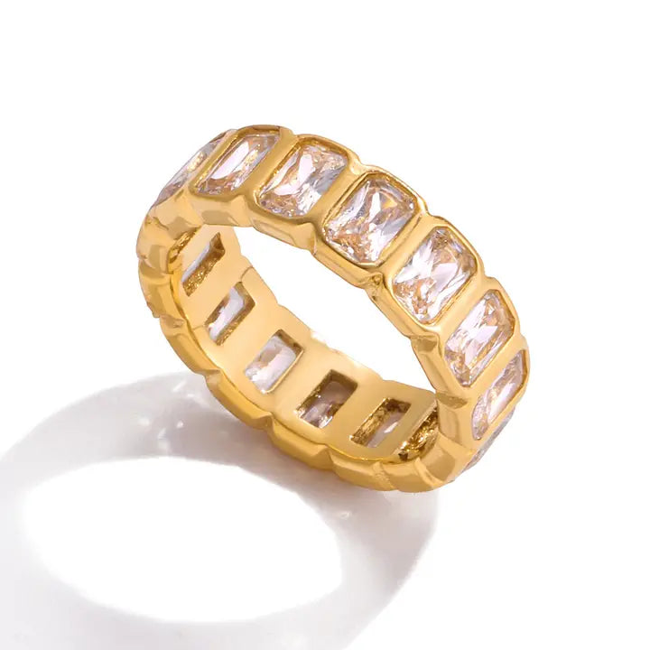 Eternity Baguette Ring