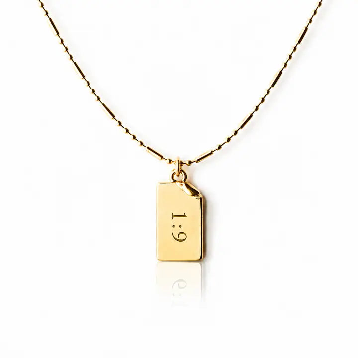 Joshua 1:9 Necklace