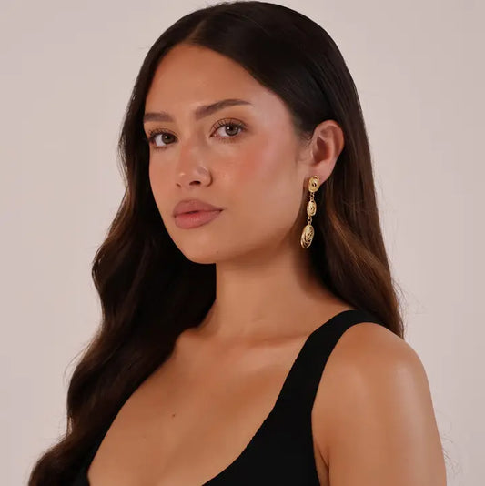 Spiral Drop Earrings