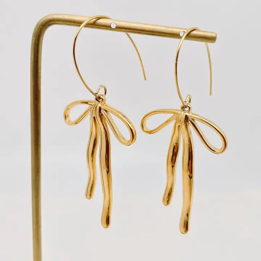 Bow Dangle Earring