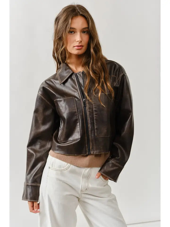 Vintage Leather Jacket