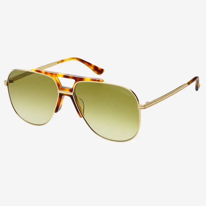Logan Acetate Aviator Sunglasses