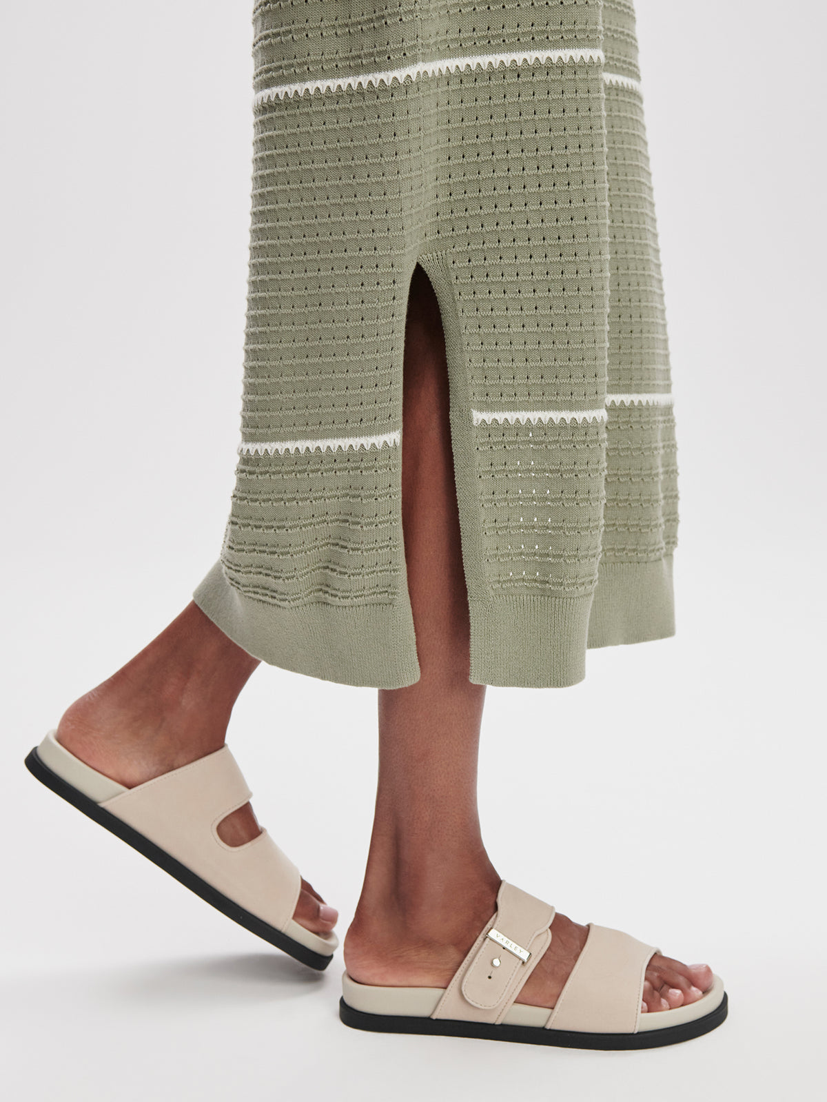 Scott Scoop Neck Midi Dress