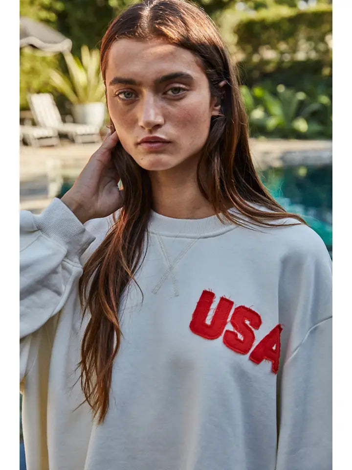 USA Patch Pullover