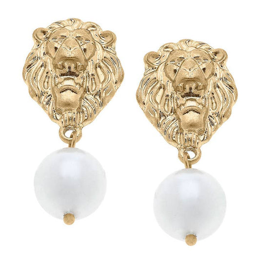 Canvas Gloria Lion Head & Pearl-NA : NA