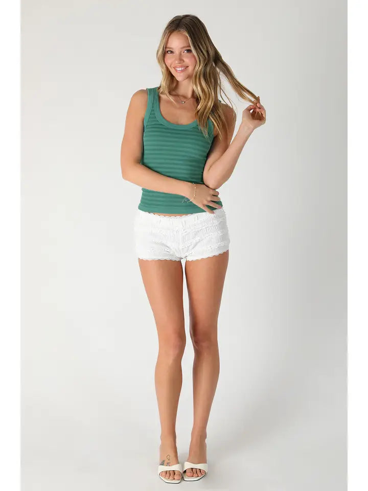 Reversible Stripe Tank Top