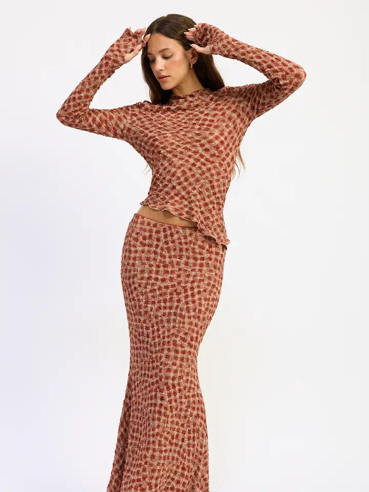Brix Asymmetrical Smock Top