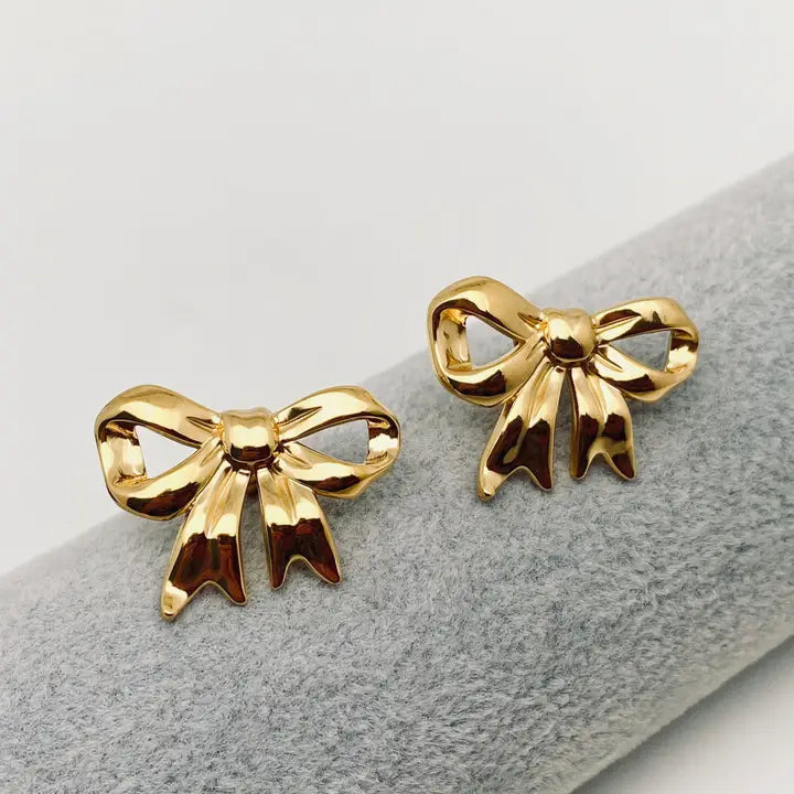 Bow Post Earring