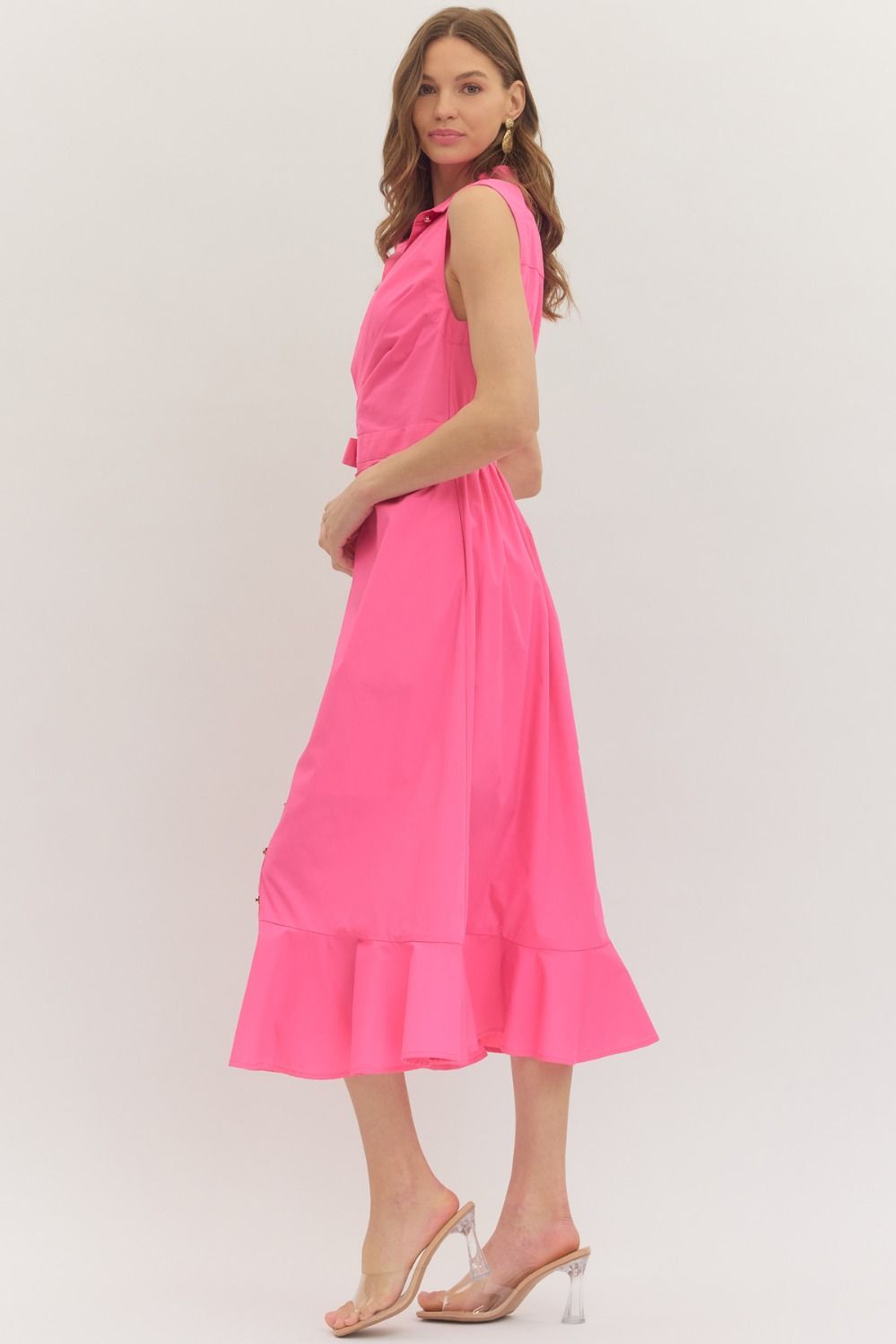 First Class Pink Midi