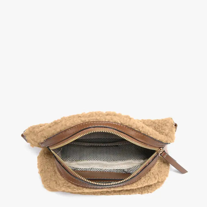 Brookie Sherpa Belt Bag