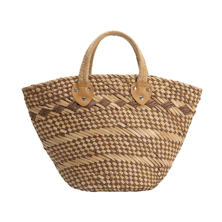 Martha Natural Straw Tote Bag
