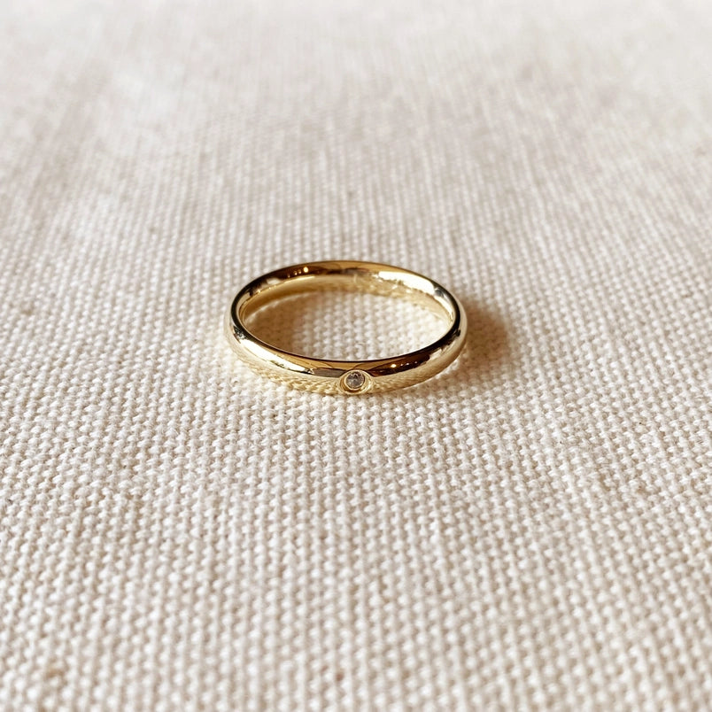 Peek A Boo Band Ring