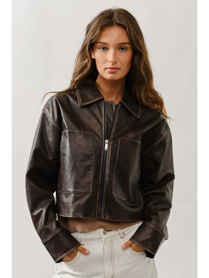 Vintage Leather Jacket