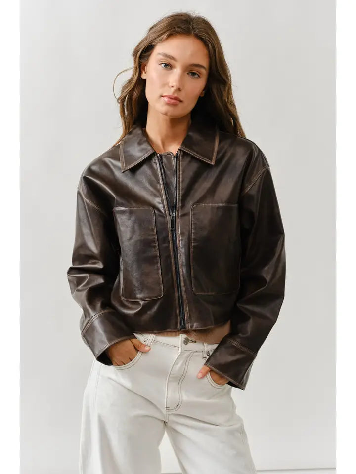 Vintage Leather Jacket