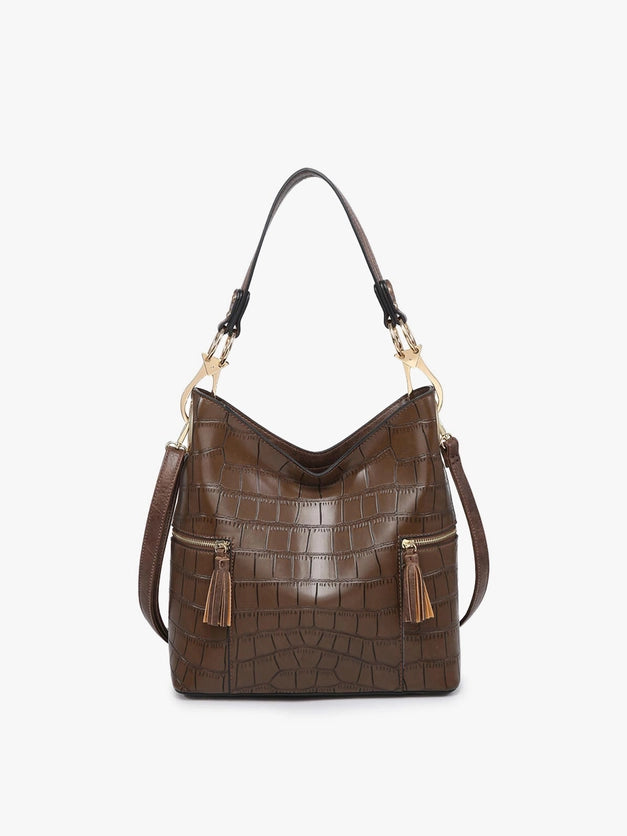 Crocodile Rochelle Hobo Bag