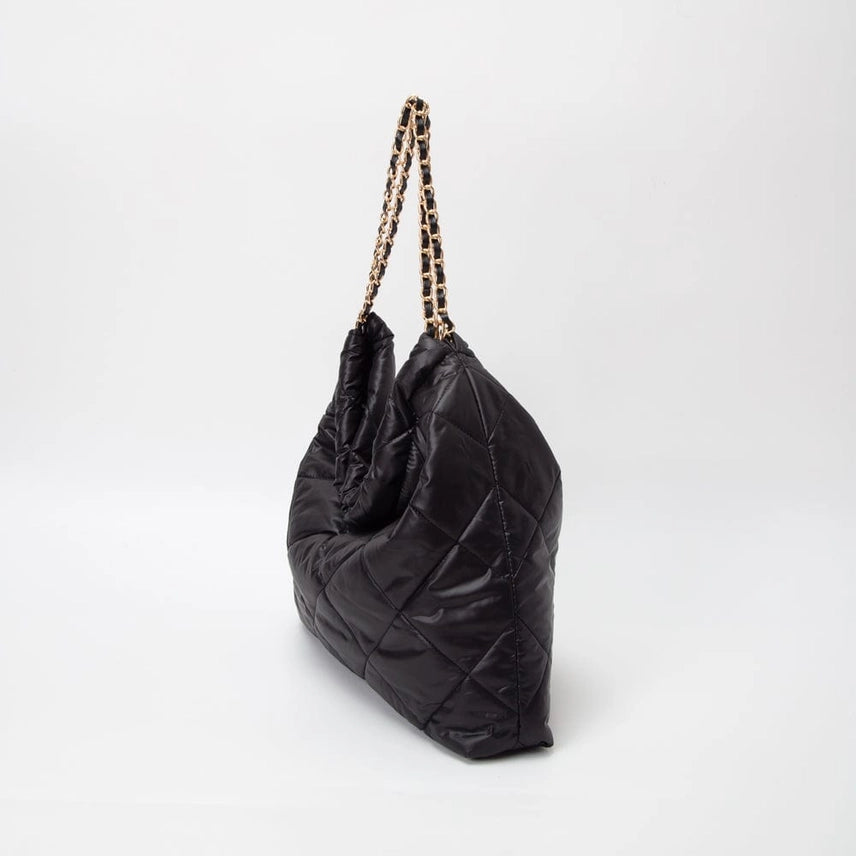 Christy Puffer Hobo Tote