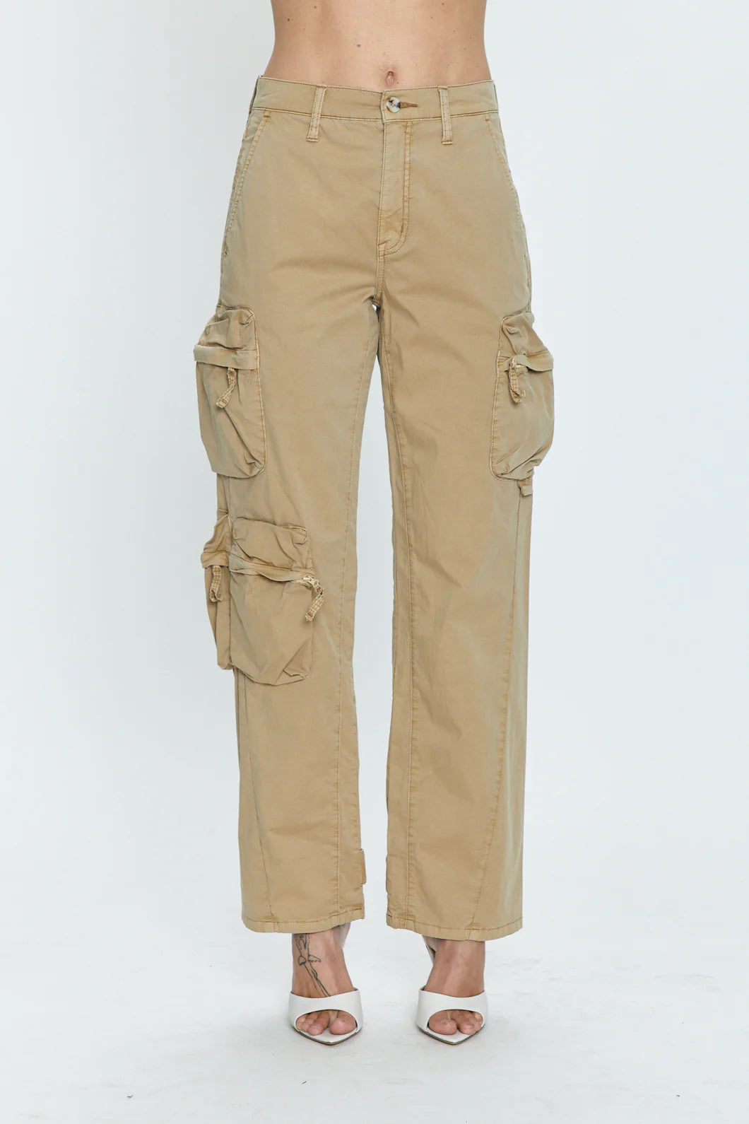 Pistola Bobbie cargo pant-Coconut