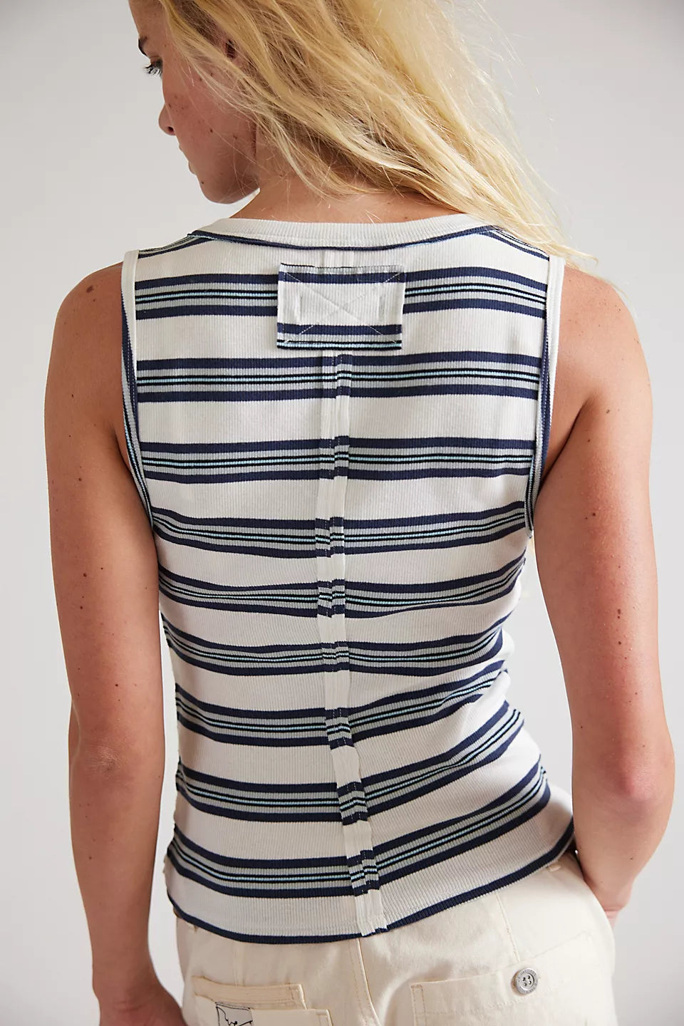 Jamie Stripe Henley