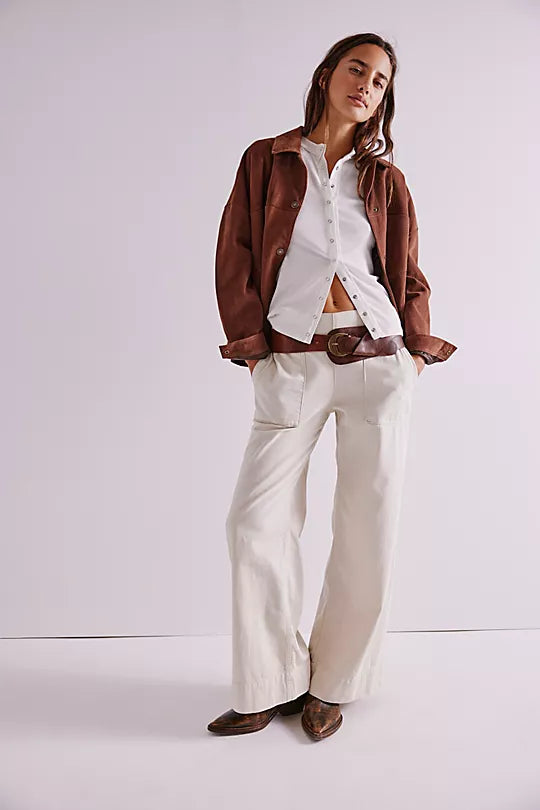 Breezy Denim Pull on