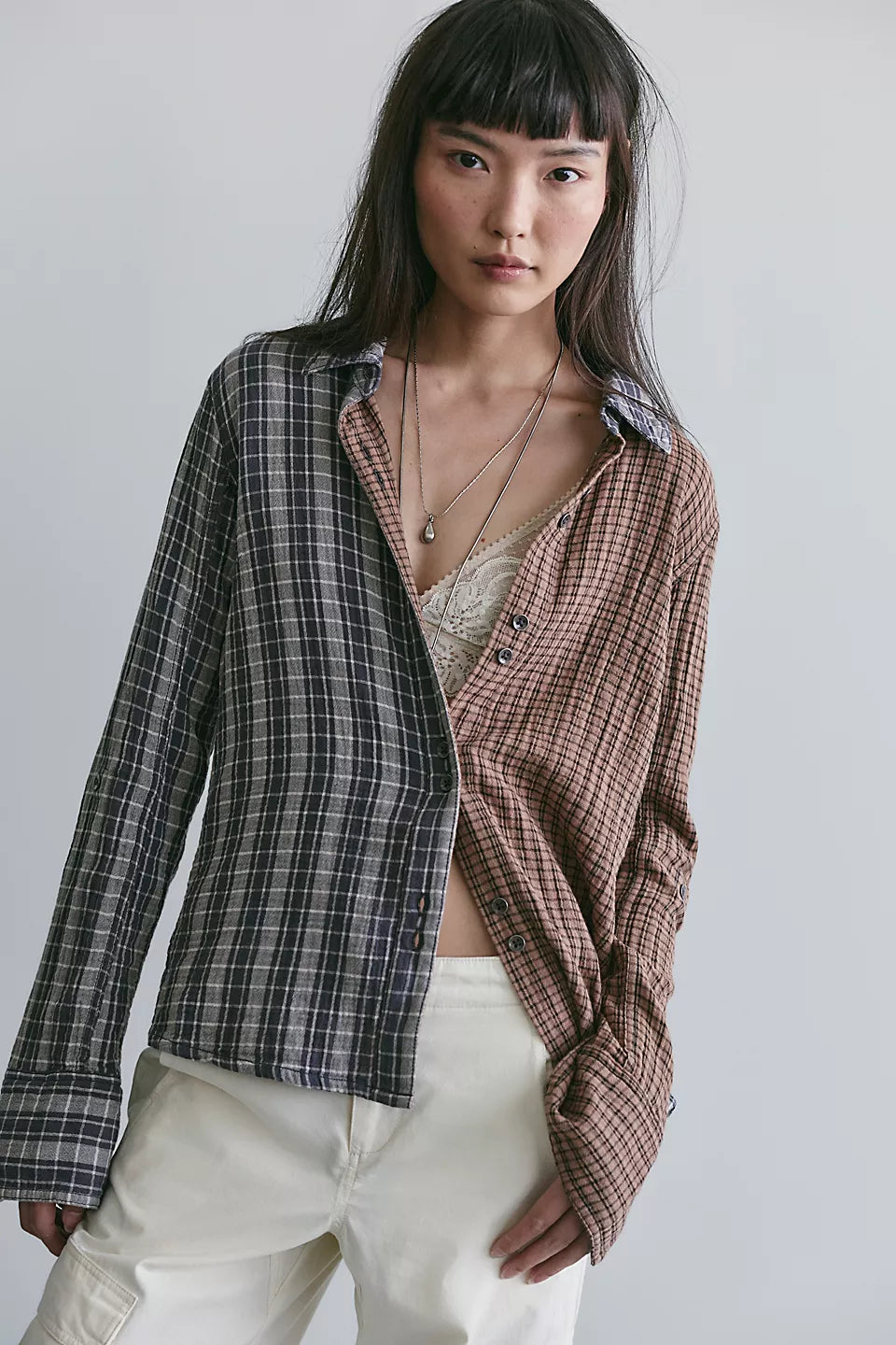 Benny Slim Plaid Button-Down