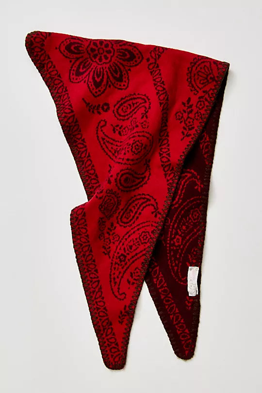Carmen Knitted Triangle Bandana