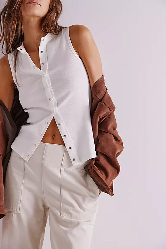 Breezy Denim Pull on