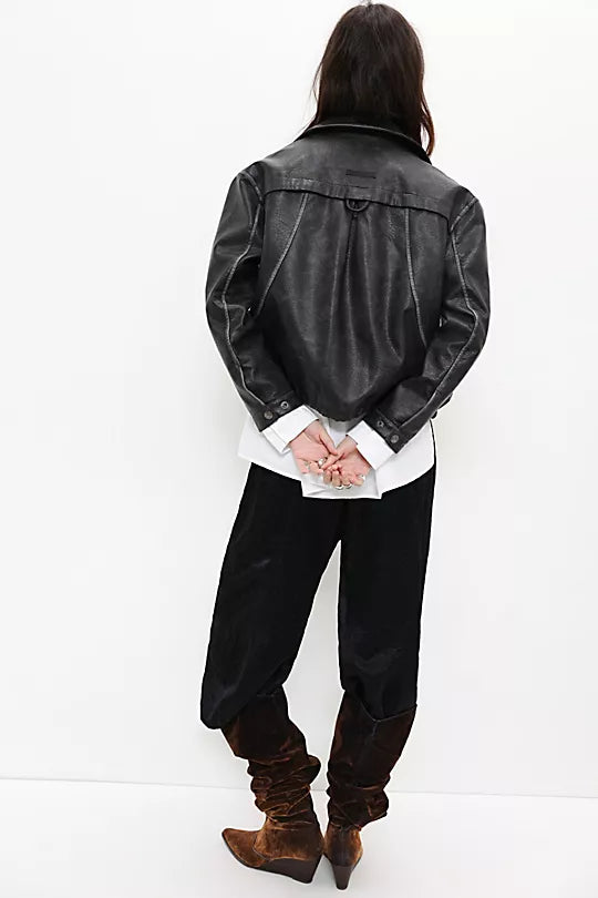 Morant Bay Vegan Leather Jacket
