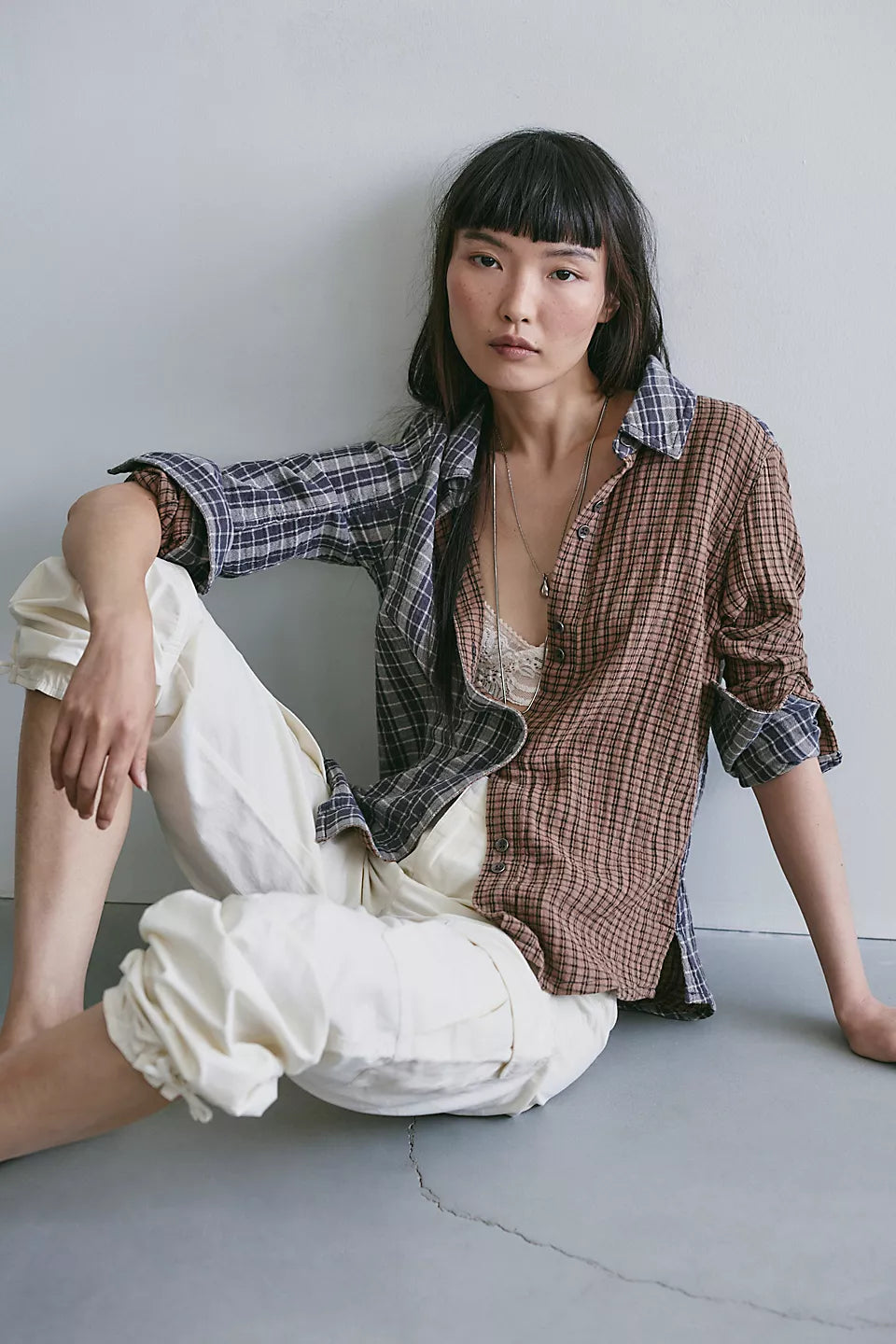 Benny Slim Plaid Button-Down