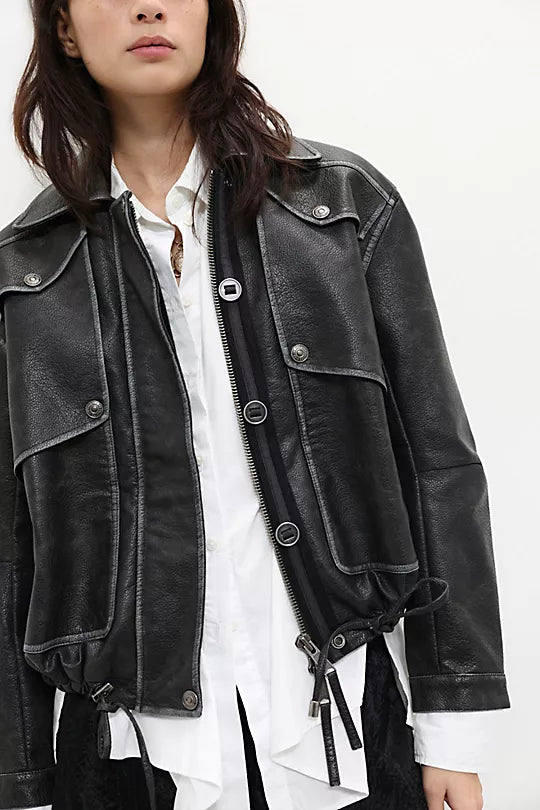 Morant Bay Vegan Leather Jacket
