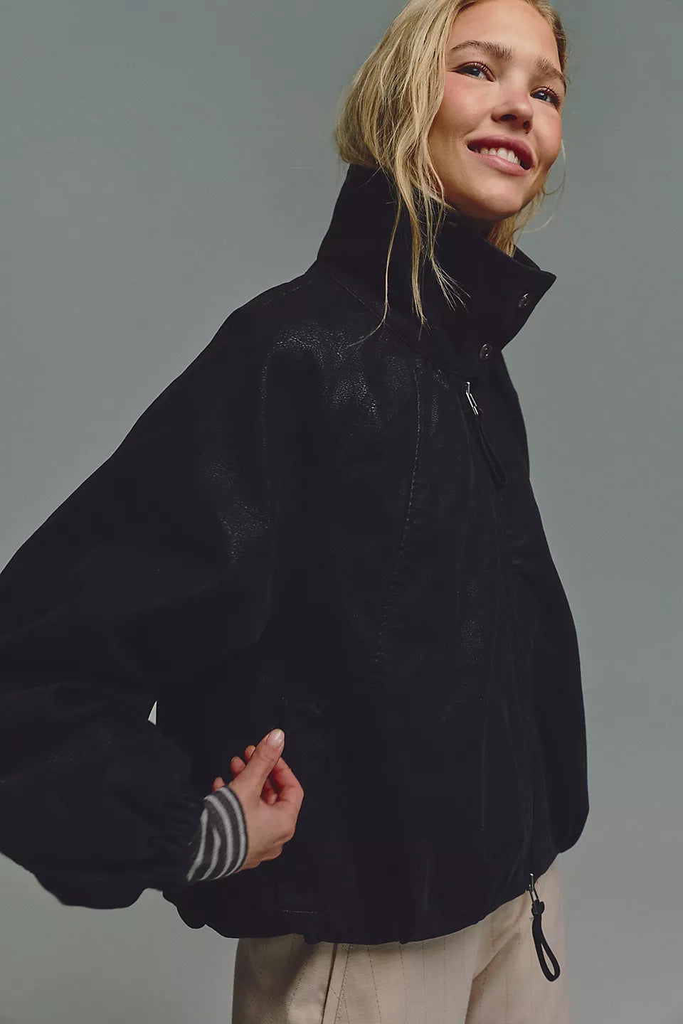 Chelsea Vegan Suede Jacket