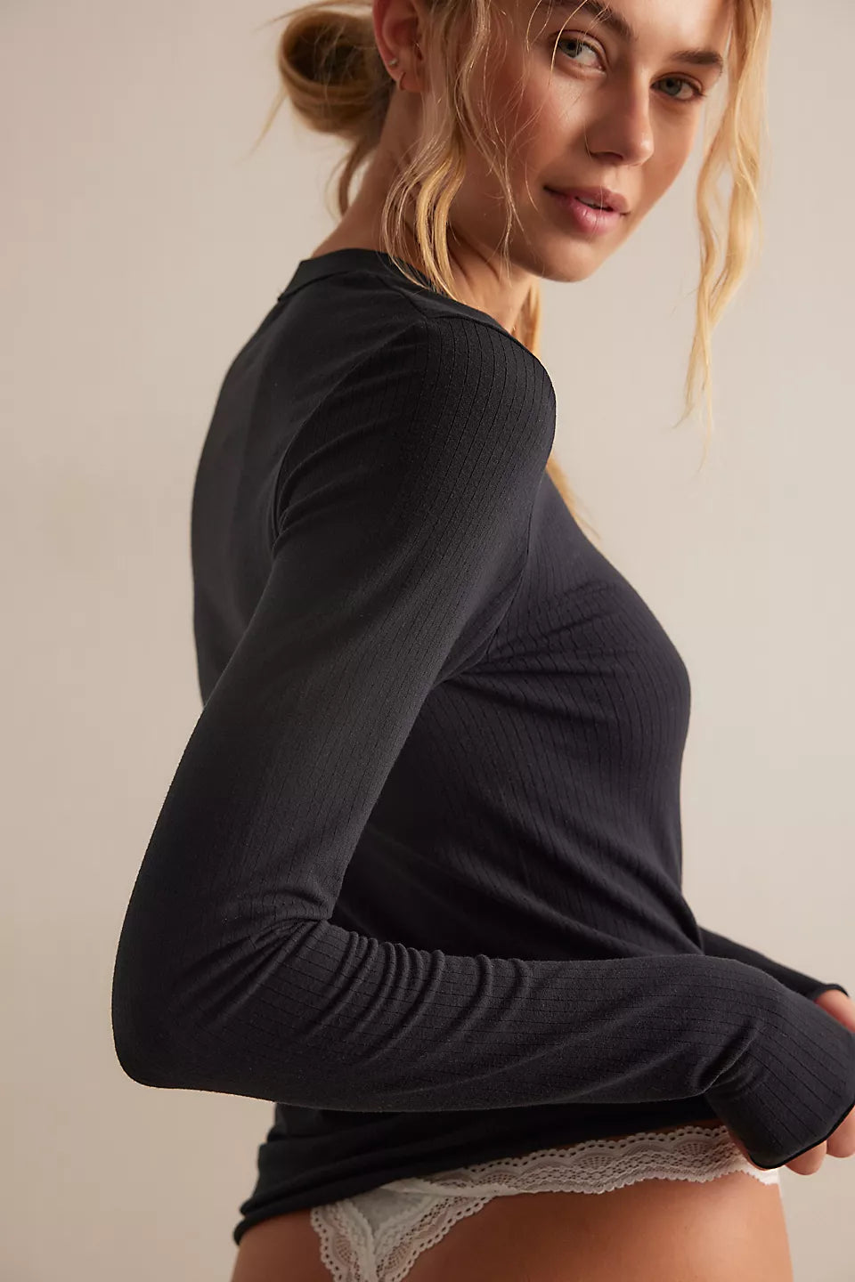 So Soft Seamless Modal Long Slv