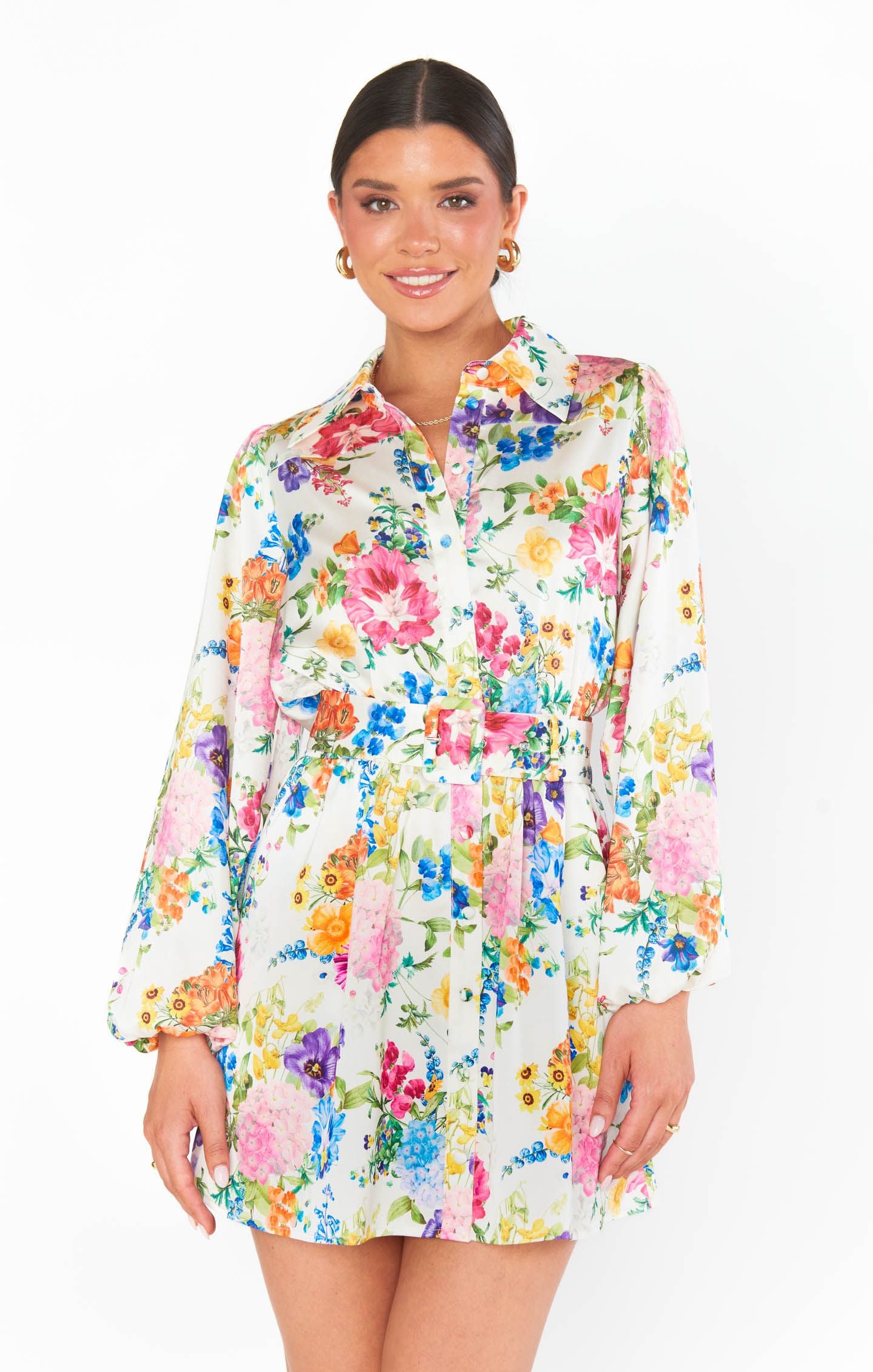 Mumu Carrie Collared Dress
