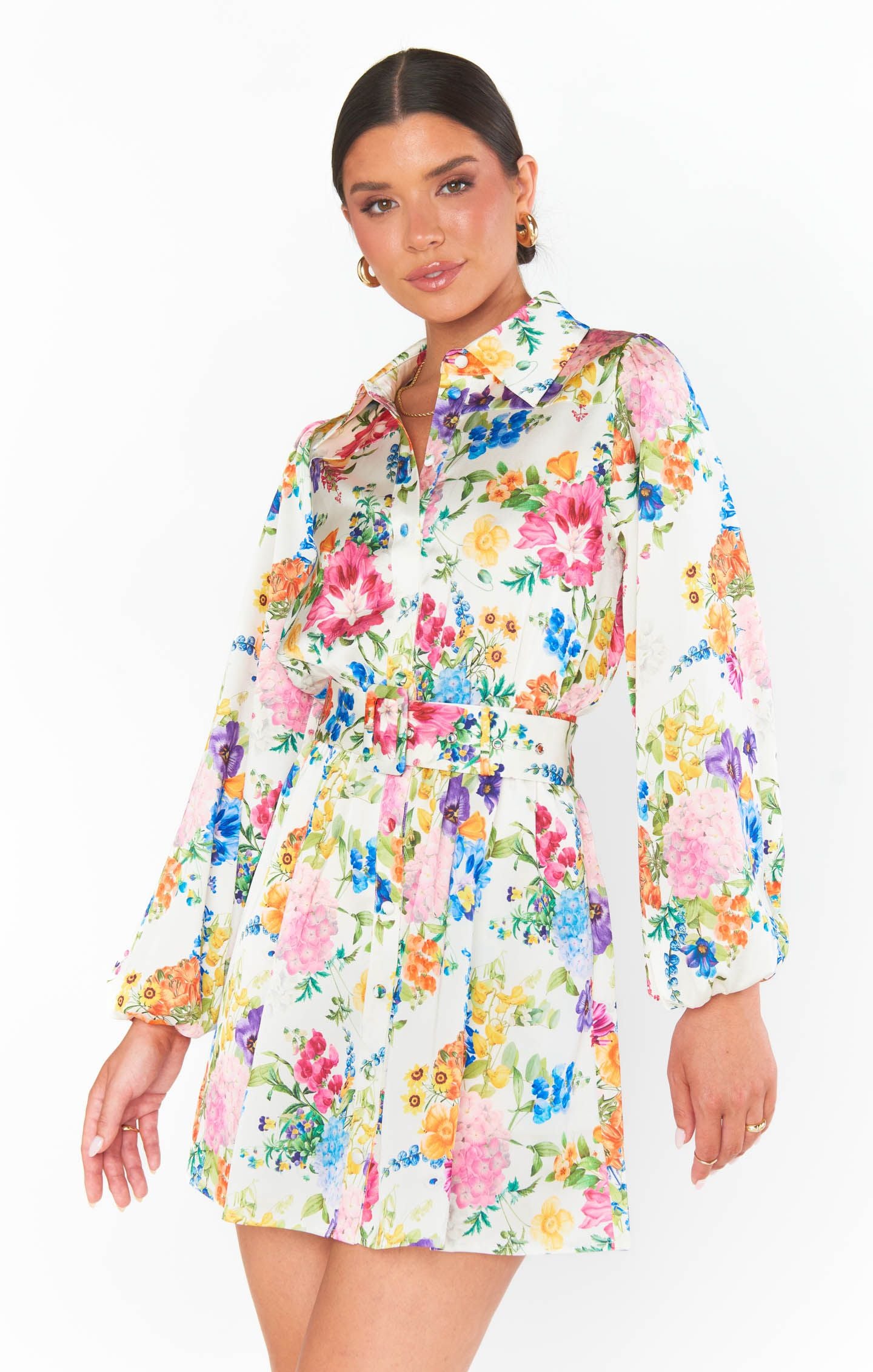 Mumu Carrie Collared Dress