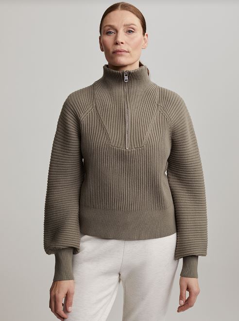 Varley Reid Half Zip Knit