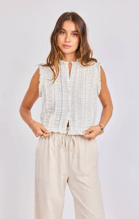 Starboard Ruffled Top