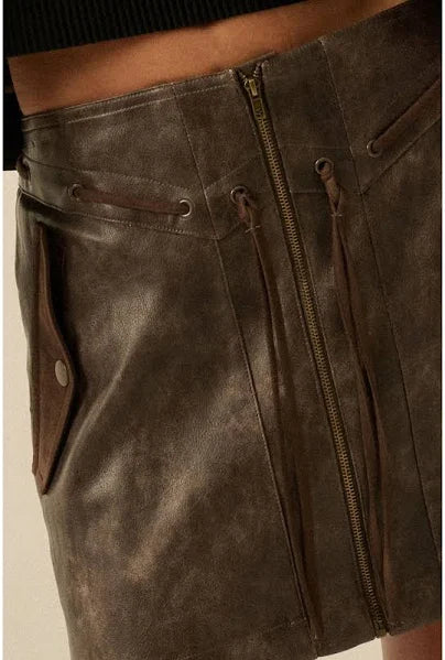 Wild West Zip Skirt