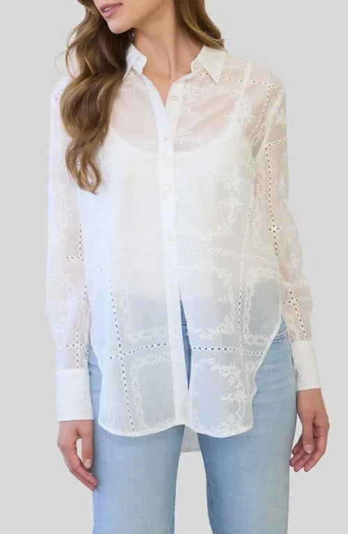 Mack Embroidered Blouse